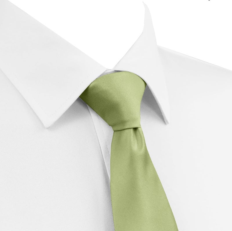 Trilece Ties for Men - Men's Solid Color Ties - Formal Neckties for Men - Neck Tie for Man - Image 2